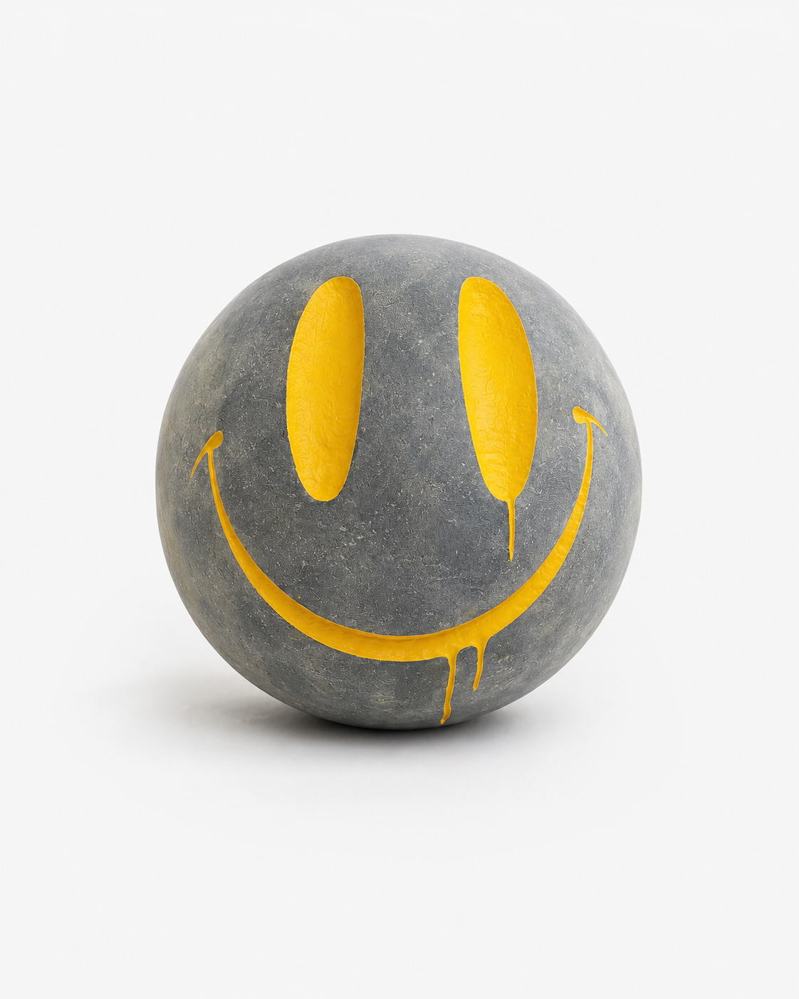 Blue stone Smiley