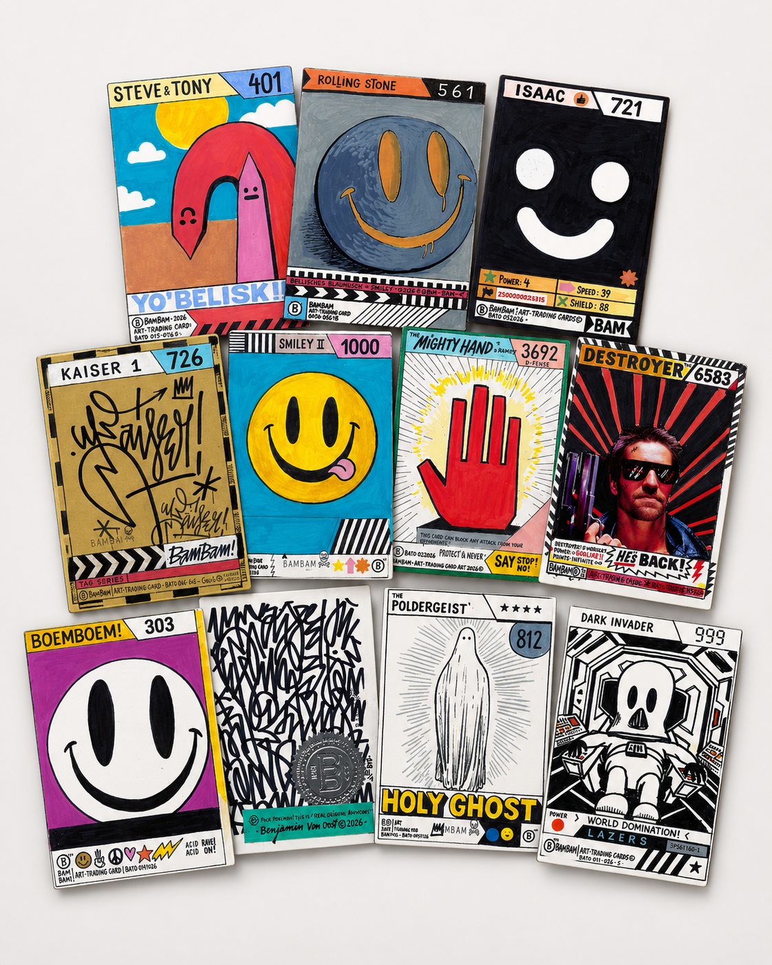 11 Pack - Trading Art Cards
