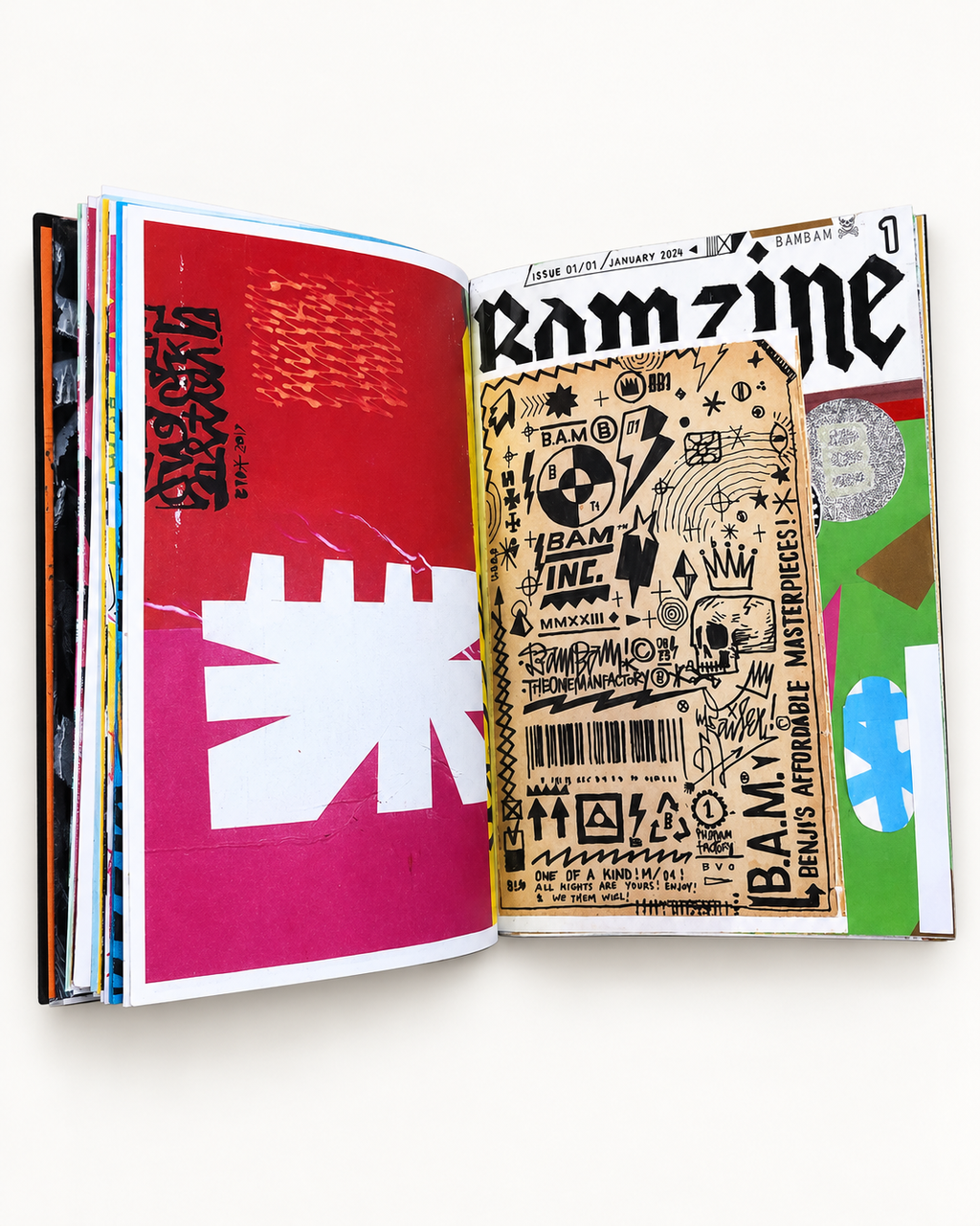 BAMZINE #19 — Artist’s Book | 1/1