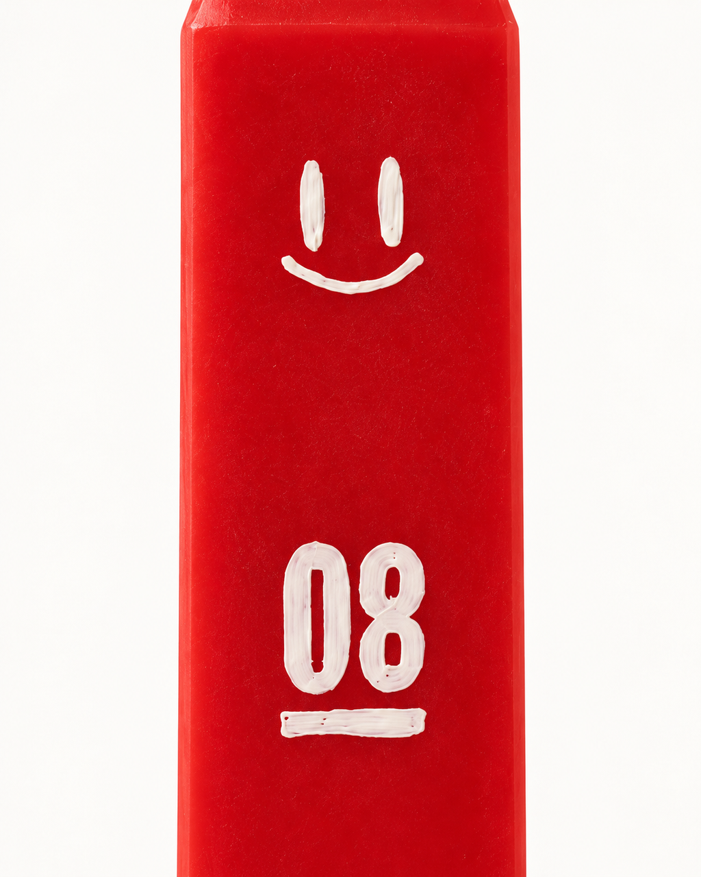 Yo’belisk — Sculptural Candle | Red