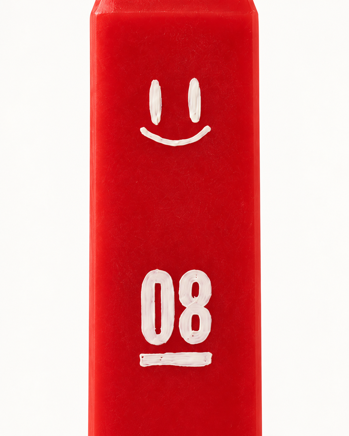 Yo’belisk — Sculptural Candle | Red